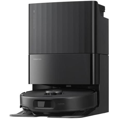 Aspirator robot Roborock Qrevo Edge 5V1 QRES52-00, Autonomie 180 minute, 18500 Pa, Wi-Fi, Filtru EPA12, Recipient praf 0.325 l, Mop Flexi Arm, Negru